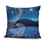 New Zealand Matariki Pillow Cover Taniko Aramoana With Koru Galaxy Sky Night - Aussie Hoodie