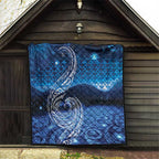 New Zealand Matariki Quilt Taniko Aramoana With Koru Galaxy Sky Night