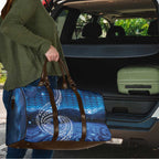 New Zealand Matariki Travel Bag Taniko Aramoana With Koru Galaxy Sky Night - Aussie Hoodie