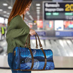 New Zealand Matariki Travel Bag Taniko Aramoana With Koru Galaxy Sky Night - Aussie Hoodie