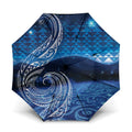 New Zealand Matariki Umbrella Taniko Aramoana With Koru Galaxy Sky Night - Aussie Hoodie