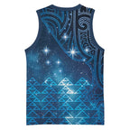 New Zealand Matariki Basketball Jersey Taniko Aramoana With Maori Galaxy Sky Night - Aussie Hoodie
