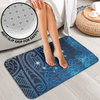 New Zealand Matariki Bathroom Set Taniko Aramoana With Maori Galaxy Sky Night - Aussie Hoodie