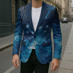 New Zealand Matariki Blazer Taniko Aramoana With Maori Galaxy Sky Night - Aussie Hoodie
