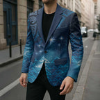 New Zealand Matariki Blazer Taniko Aramoana With Maori Galaxy Sky Night - Aussie Hoodie