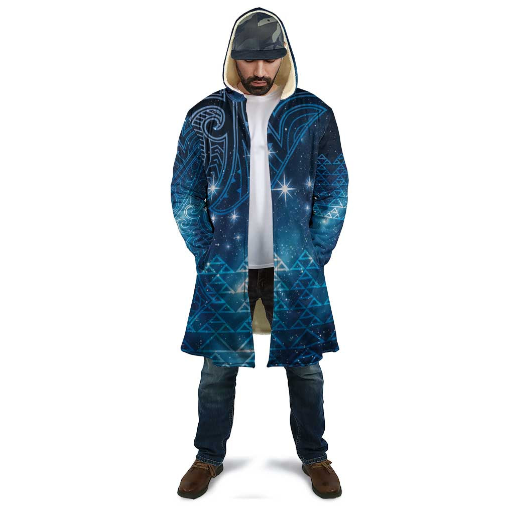 New Zealand Matariki Cloak Taniko Aramoana With Maori Galaxy Sky Night - Aussie Hoodie