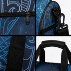 New Zealand Matariki Duffle Bag Taniko Aramoana With Maori Galaxy Sky Night