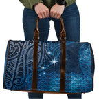 New Zealand Matariki Travel Bag Taniko Aramoana With Maori Galaxy Sky Night - Aussie Hoodie