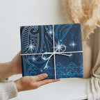 New Zealand Matariki Wrapping Paper Taniko Aramoana With Maori Galaxy Sky Night - Aussie Hoodie