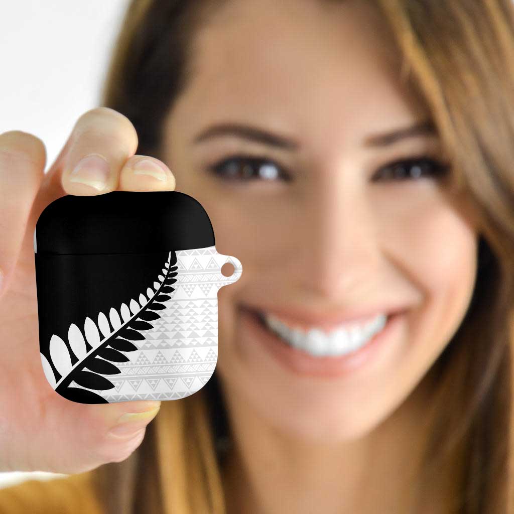 New Zealand Silver Fern Niho Taniwha AirPods Case - Aussie Hoodie