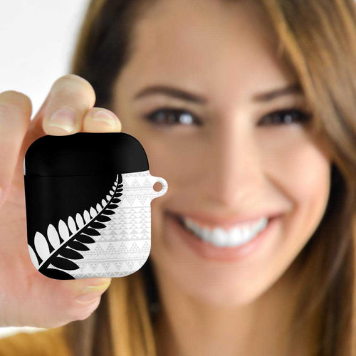 New Zealand Silver Fern Niho Taniwha AirPods Case - Aussie Hoodie