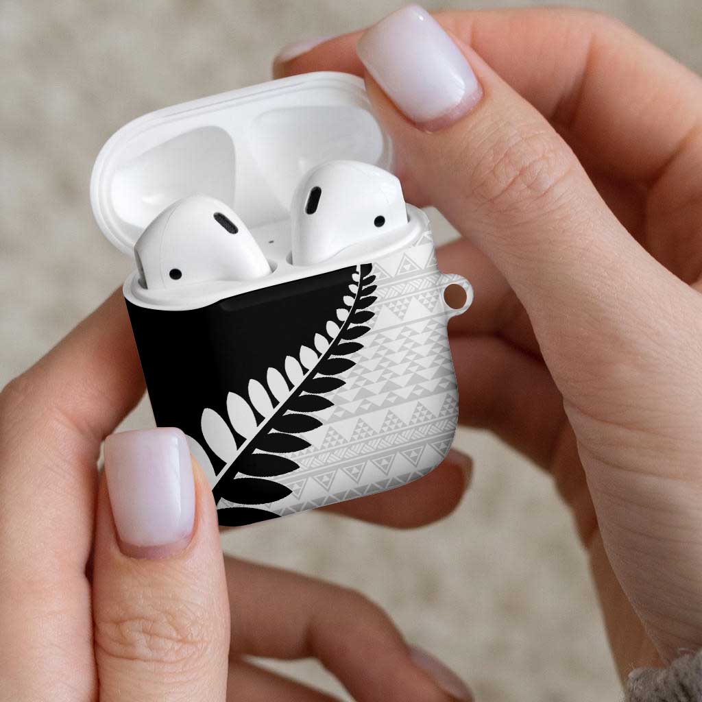 New Zealand Silver Fern Niho Taniwha AirPods Case - Aussie Hoodie