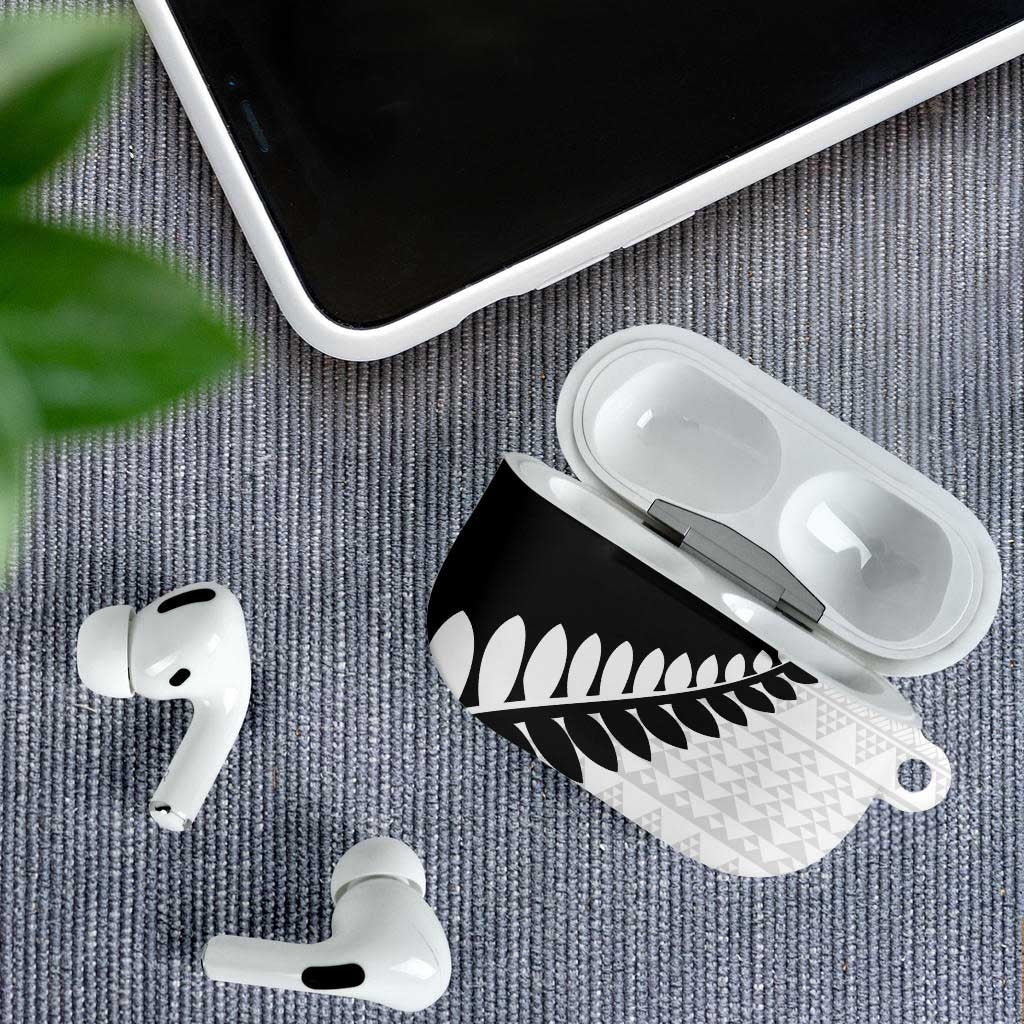 New Zealand Silver Fern Niho Taniwha AirPods Case - Aussie Hoodie