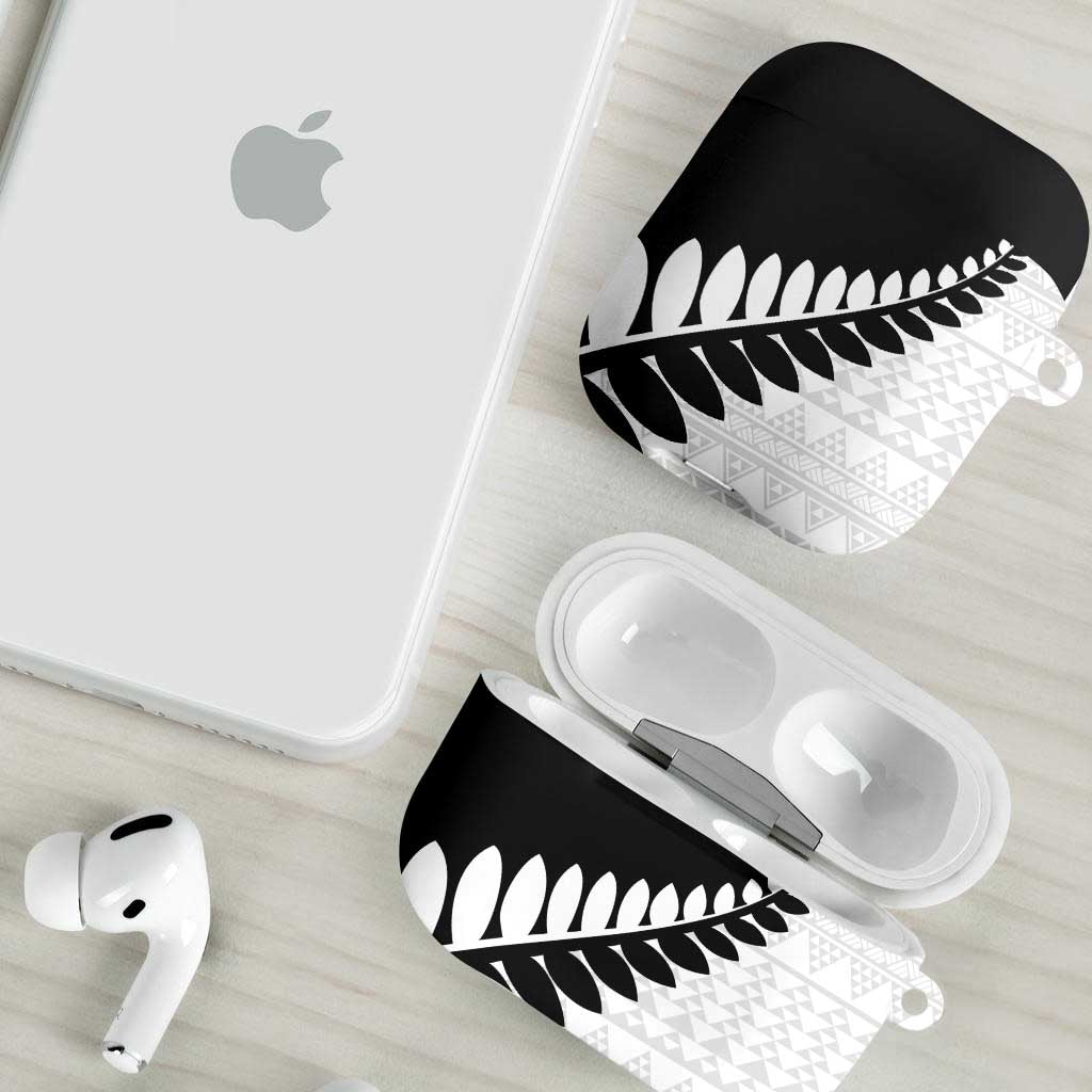 New Zealand Silver Fern Niho Taniwha AirPods Case - Aussie Hoodie