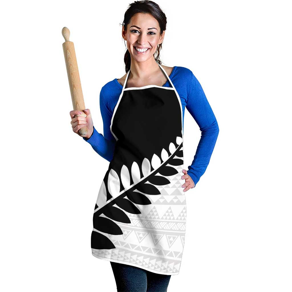 New Zealand Silver Fern Niho Taniwha Apron - Aussie Hoodie