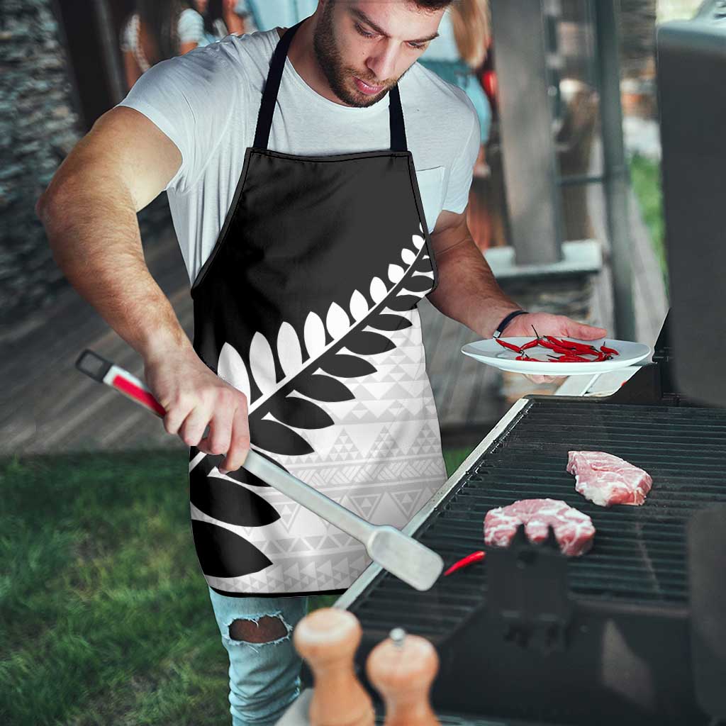 New Zealand Silver Fern Niho Taniwha Apron - Aussie Hoodie