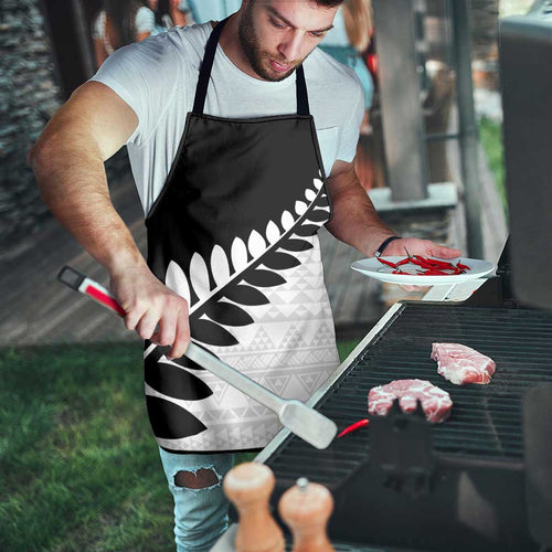 New Zealand Silver Fern Niho Taniwha Apron - Aussie Hoodie