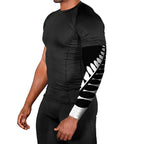 New Zealand Silver Fern Niho Taniwha Arm Sleeves - Aussie Hoodie