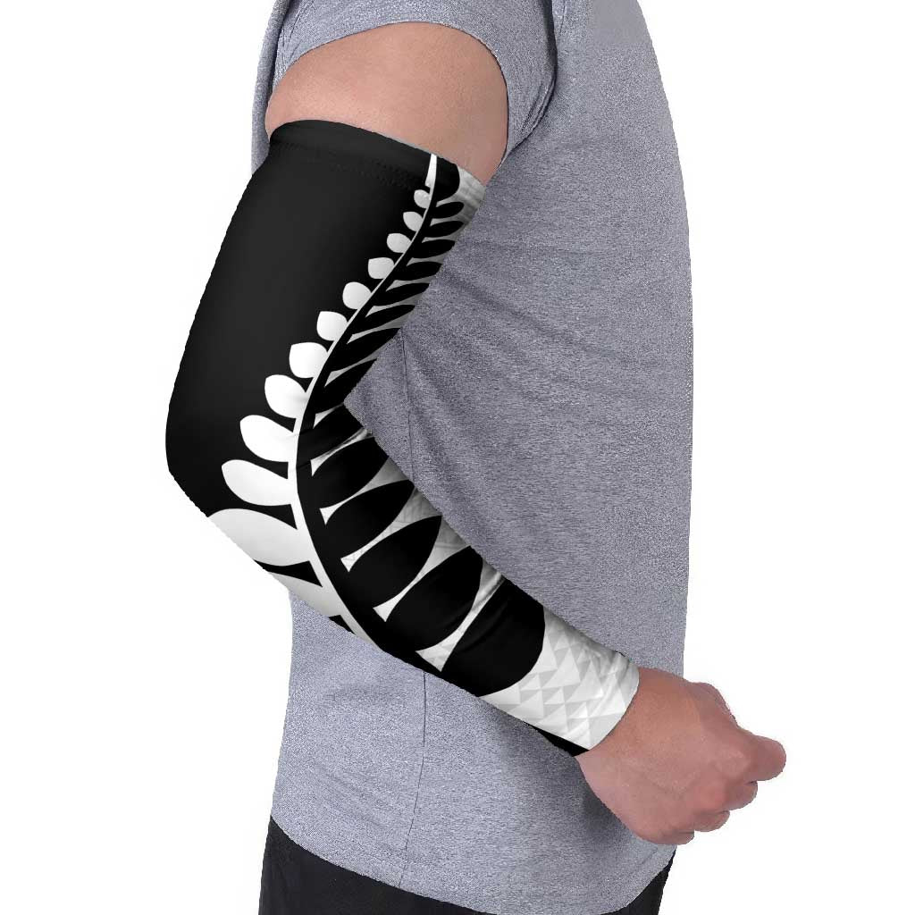 New Zealand Silver Fern Niho Taniwha Arm Sleeves - Aussie Hoodie