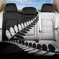 New Zealand Silver Fern Niho Taniwha Back Car Seat Cover