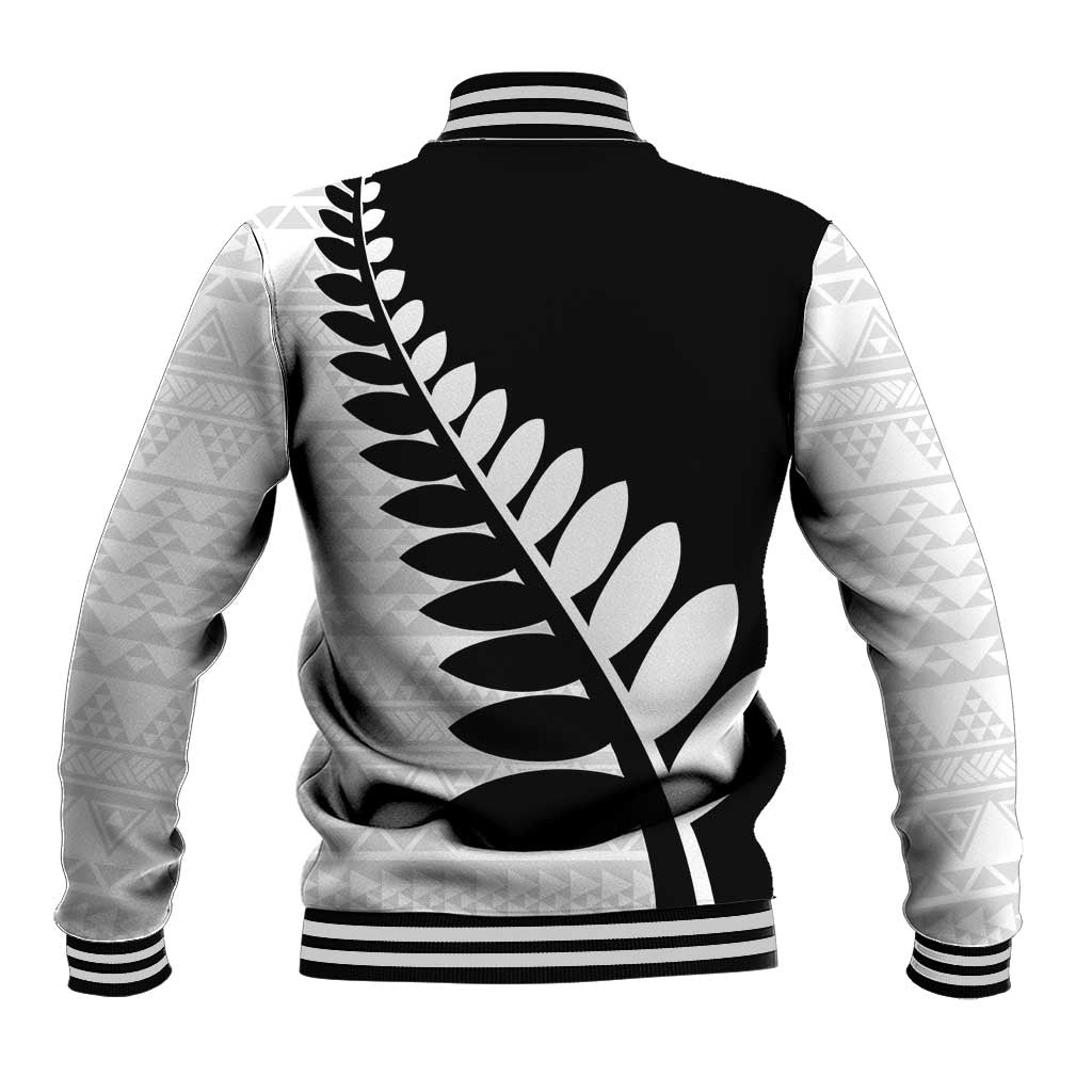 New Zealand Silver Fern Niho Taniwha Baseball Jacket