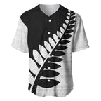 New Zealand Silver Fern Niho Taniwha Baseball Jersey