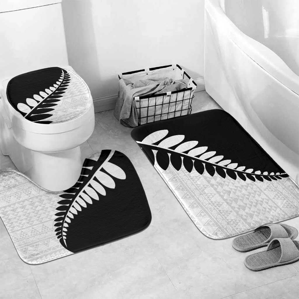 New Zealand Silver Fern Niho Taniwha Bathroom Set - Aussie Hoodie