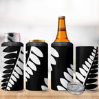 New Zealand Silver Fern Niho Taniwha 4 in 1 Can Cooler Tumbler