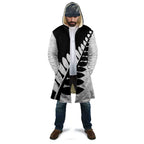 New Zealand Silver Fern Niho Taniwha Cloak - Aussie Hoodie