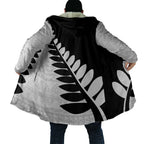 New Zealand Silver Fern Niho Taniwha Cloak - Aussie Hoodie