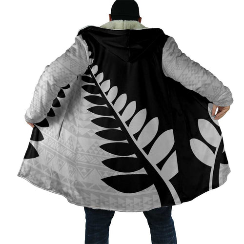 New Zealand Silver Fern Niho Taniwha Cloak - Aussie Hoodie