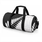 New Zealand Silver Fern Niho Taniwha Duffle Bag