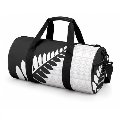 New Zealand Silver Fern Niho Taniwha Duffle Bag