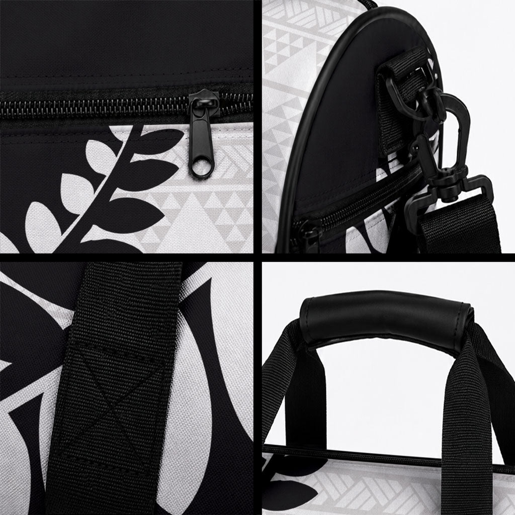 New Zealand Silver Fern Niho Taniwha Duffle Bag