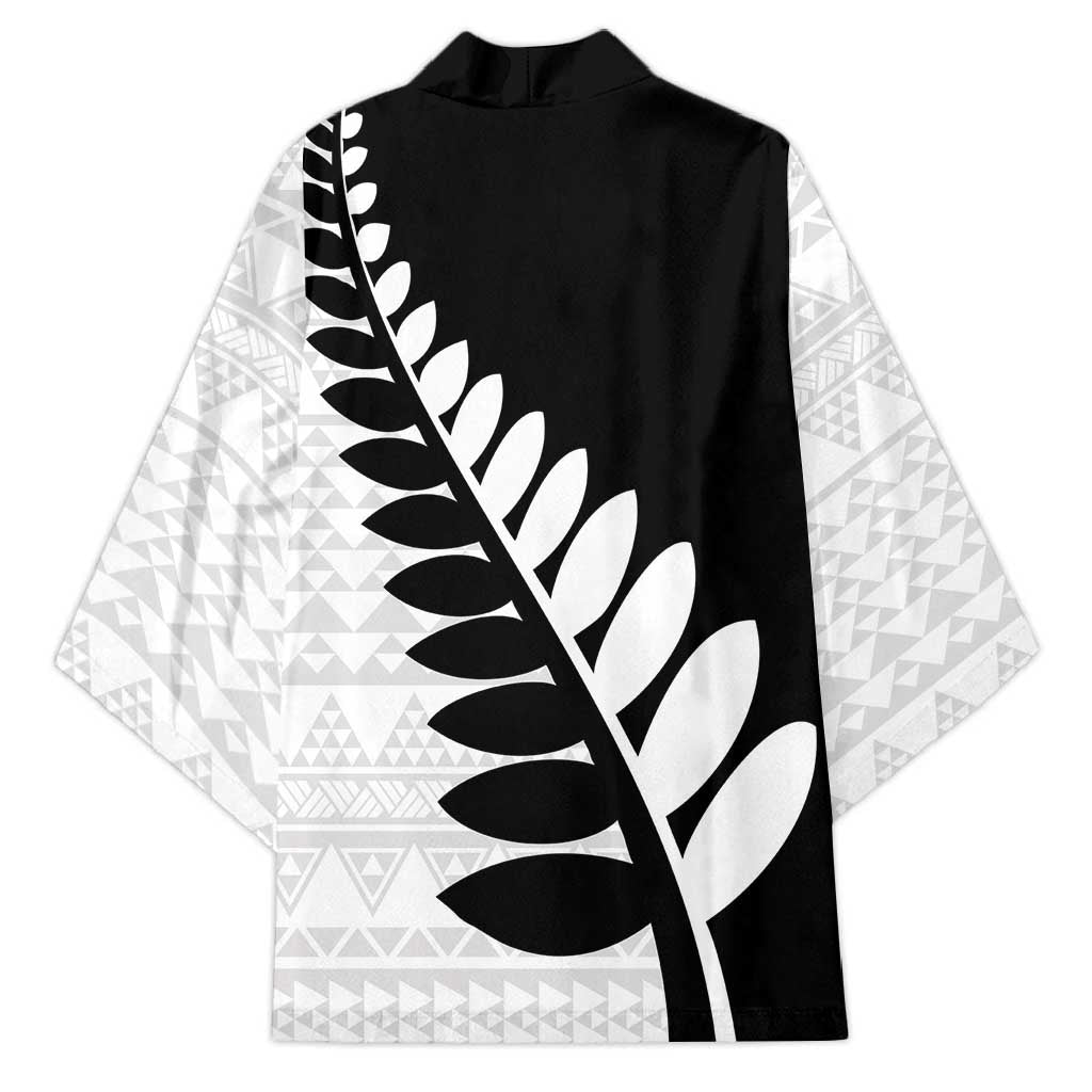 New Zealand Silver Fern Niho Taniwha Kimono - Aussie Hoodie
