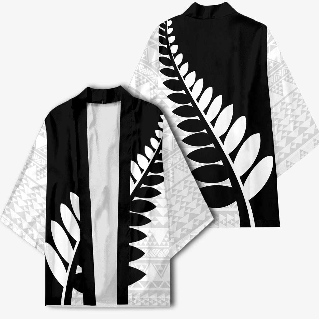 New Zealand Silver Fern Niho Taniwha Kimono - Aussie Hoodie