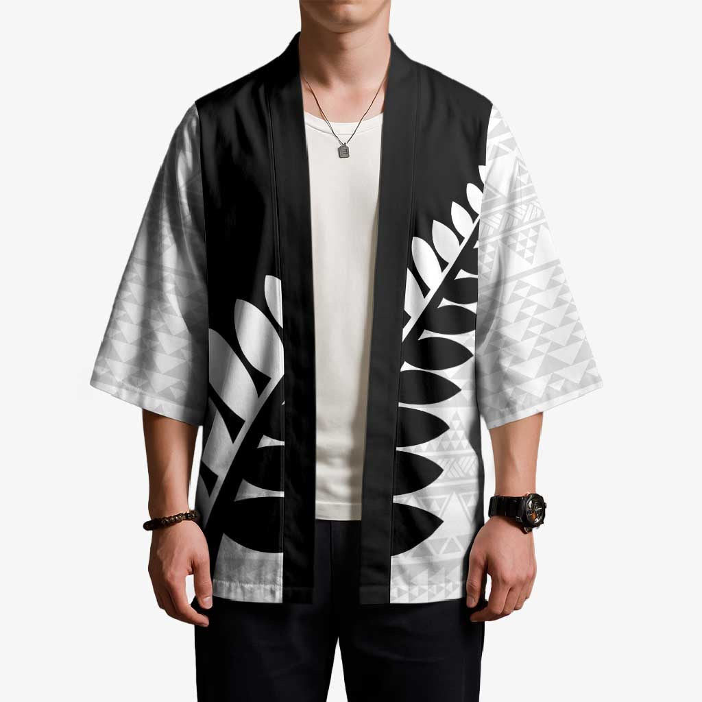 New Zealand Silver Fern Niho Taniwha Kimono - Aussie Hoodie