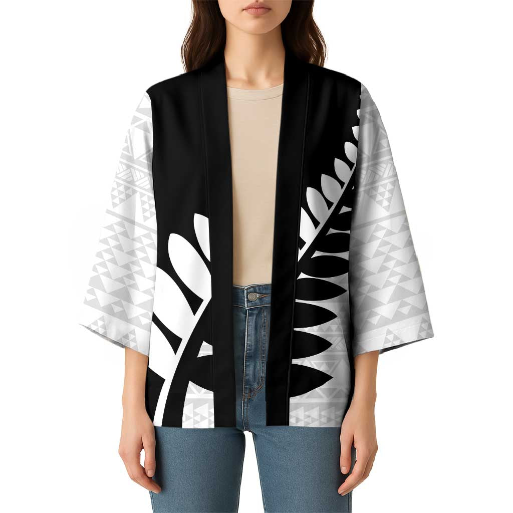 New Zealand Silver Fern Niho Taniwha Kimono - Aussie Hoodie