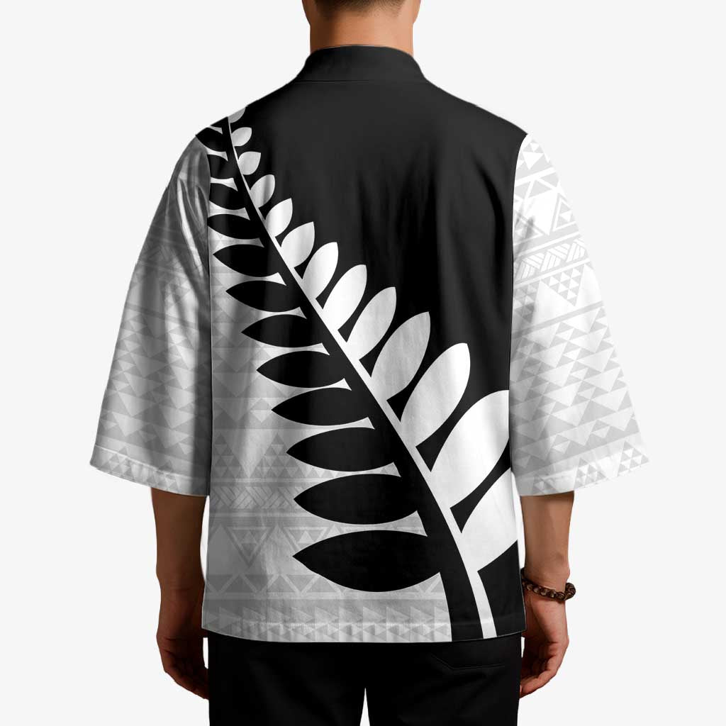 New Zealand Silver Fern Niho Taniwha Kimono - Aussie Hoodie