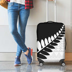 New Zealand Silver Fern Niho Taniwha Luggage Cover