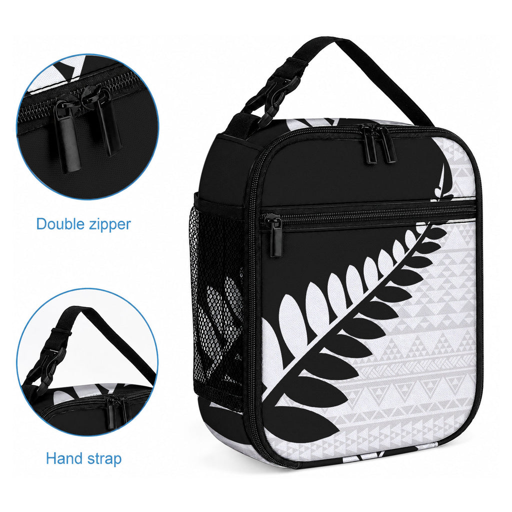 New Zealand Silver Fern Niho Taniwha Lunch Bag