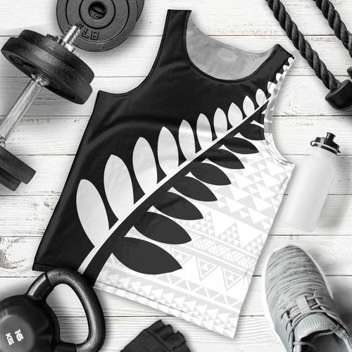 New Zealand Silver Fern Niho Taniwha Men Tank Top