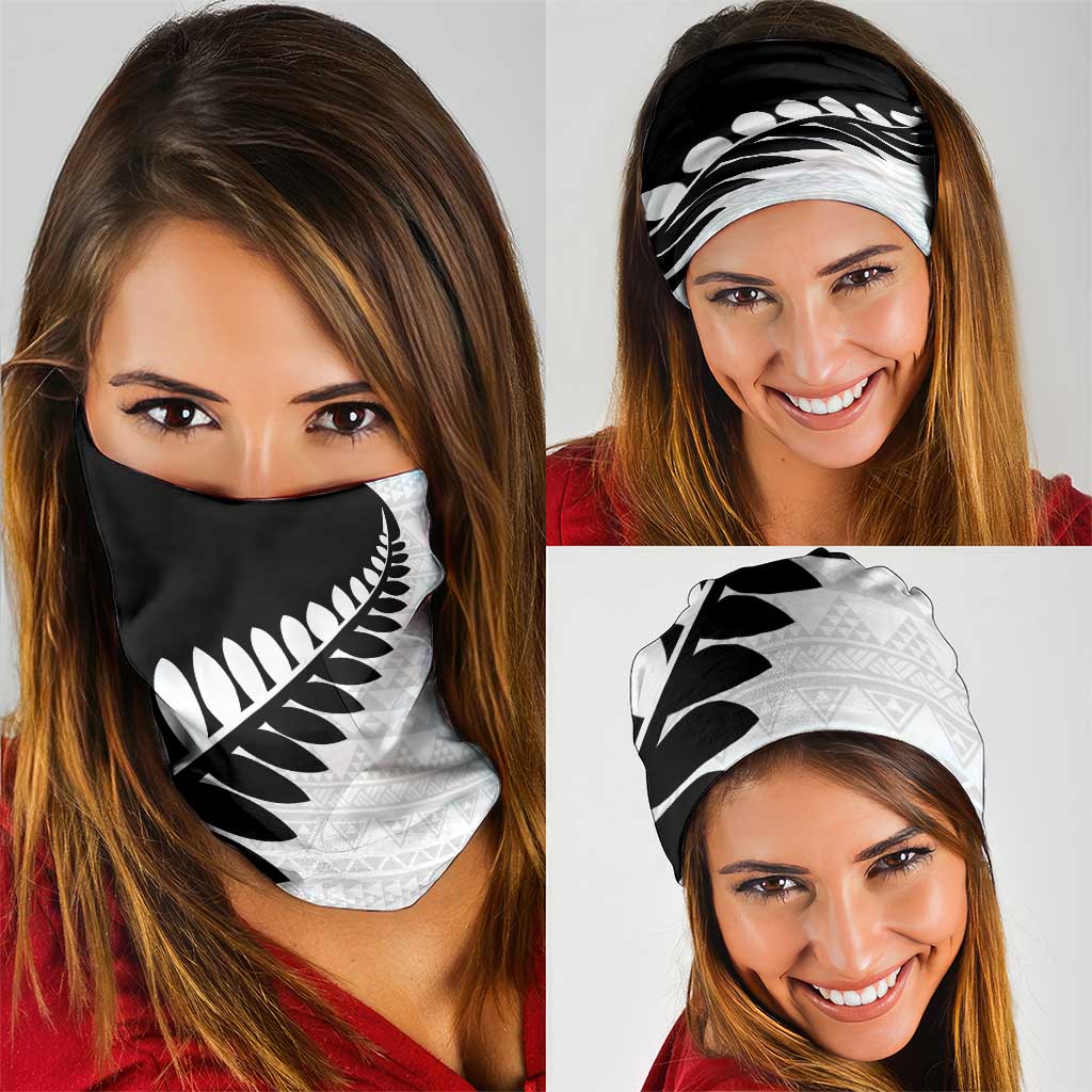 New Zealand Silver Fern Niho Taniwha Neck Gaiter - Aussie Hoodie