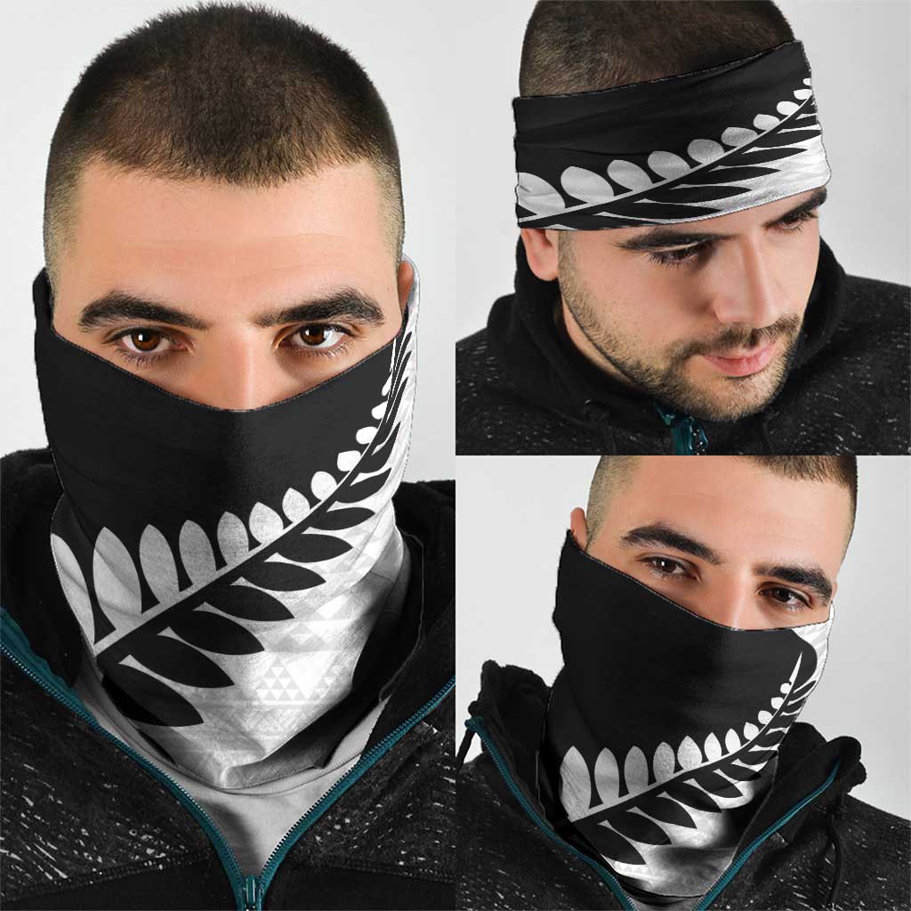 New Zealand Silver Fern Niho Taniwha Neck Gaiter - Aussie Hoodie