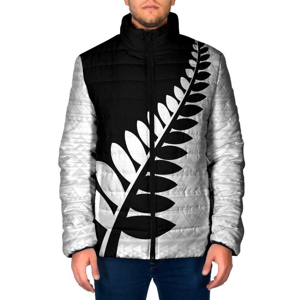 New Zealand Silver Fern Niho Taniwha Padded Jacket - Aussie Hoodie