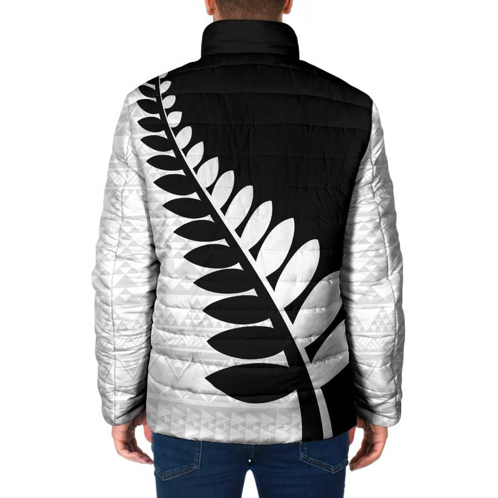 New Zealand Silver Fern Niho Taniwha Padded Jacket - Aussie Hoodie