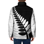 New Zealand Silver Fern Niho Taniwha Padded Jacket - Aussie Hoodie