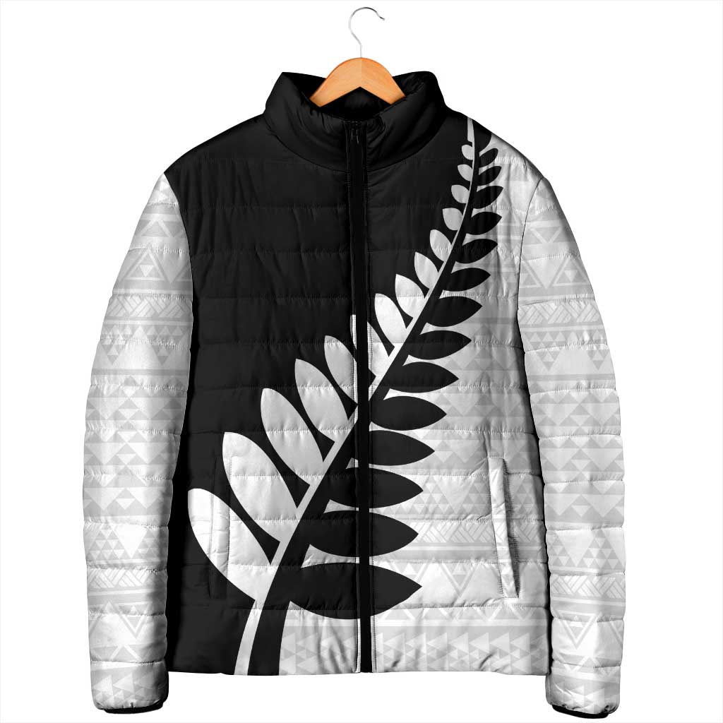New Zealand Silver Fern Niho Taniwha Padded Jacket - Aussie Hoodie