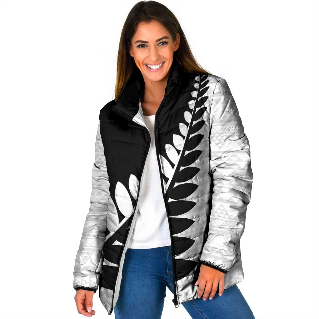 New Zealand Silver Fern Niho Taniwha Padded Jacket - Aussie Hoodie