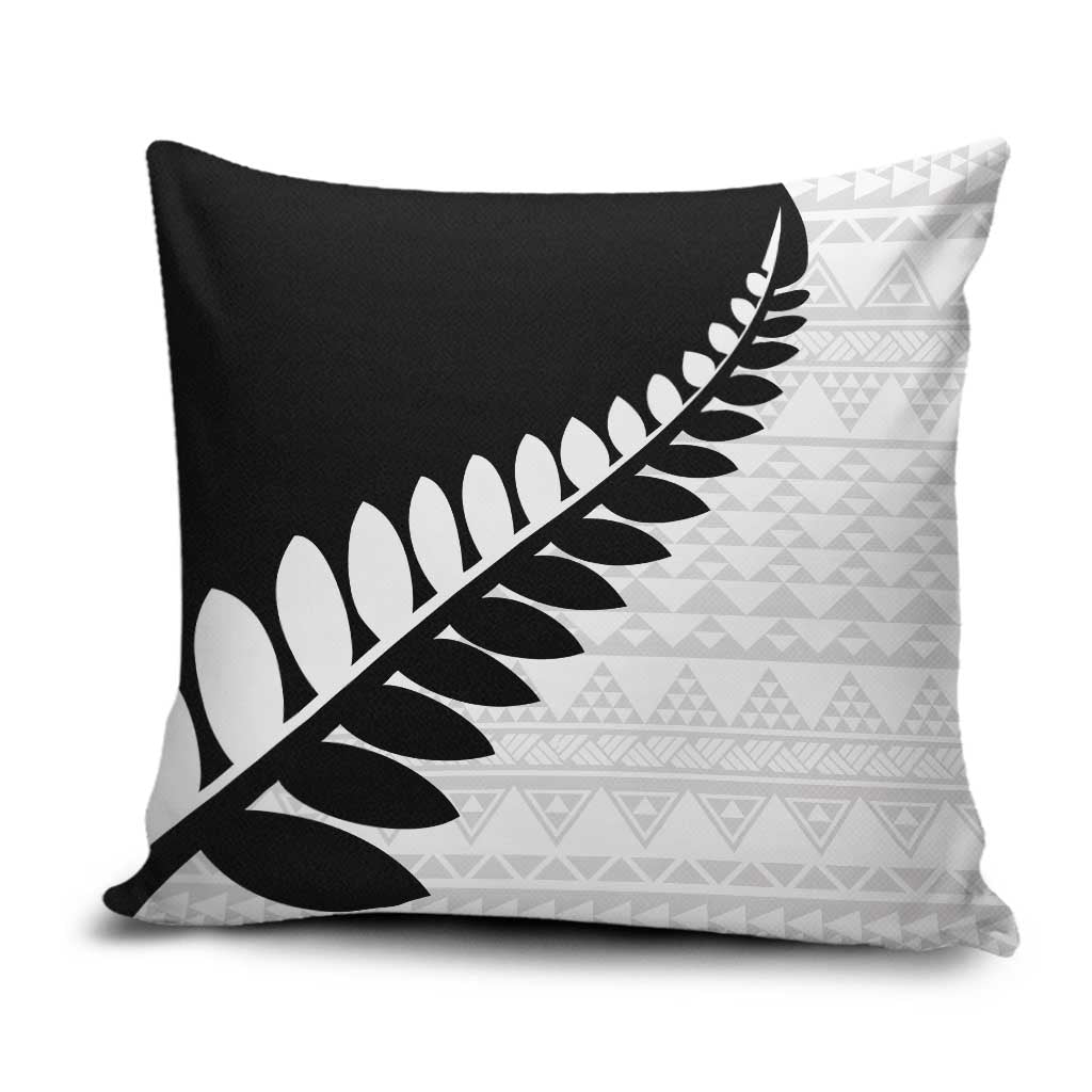 New Zealand Silver Fern Niho Taniwha Pillow Cover - Aussie Hoodie